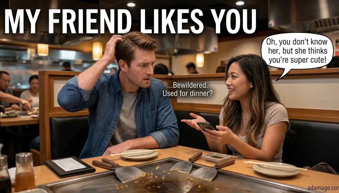 AI: My friend likes you